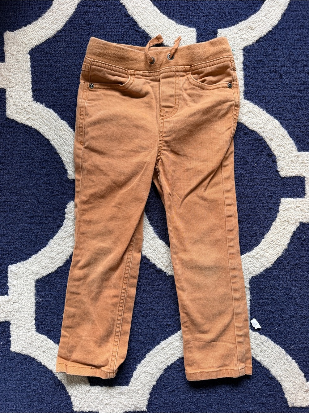 Hanna Andersson Kids Rust-Tan Pull-On khaki